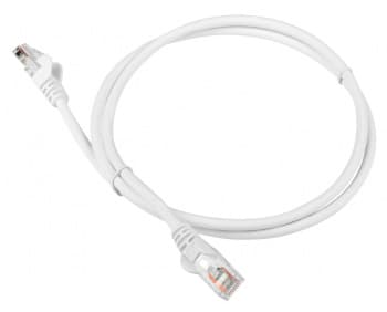 Патч-корд Lanmaster LAN-PC45/U5E-2.0-WH UTP RJ-45 вил.-вилка RJ-45 кат.5E 2м белый LSZH - фото 2