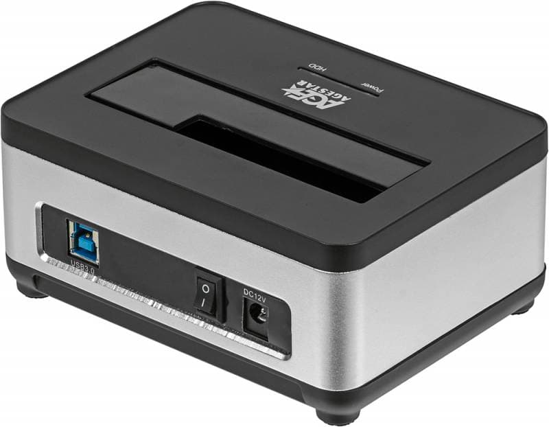 Док-станция для HDD AgeStar 3UBT7 SATA III USB3.0 пластик/алюминий черный 1