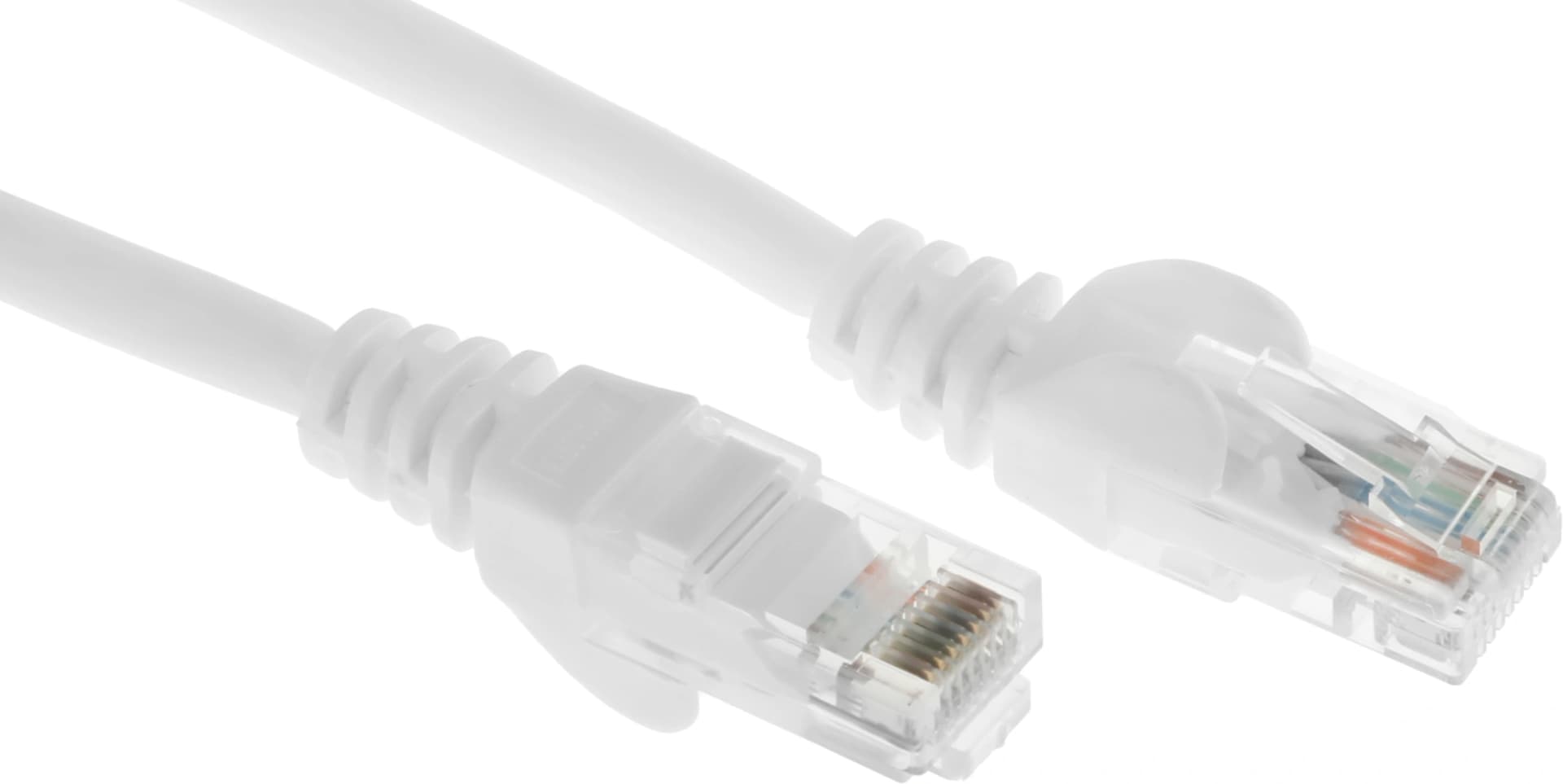 Патч-корд Lanmaster LAN-PC45/U5E-1.0-WH UTP RJ-45 вил.-вилка RJ-45 кат.5E 1м белый LSZH (уп.:1шт) - фото 3