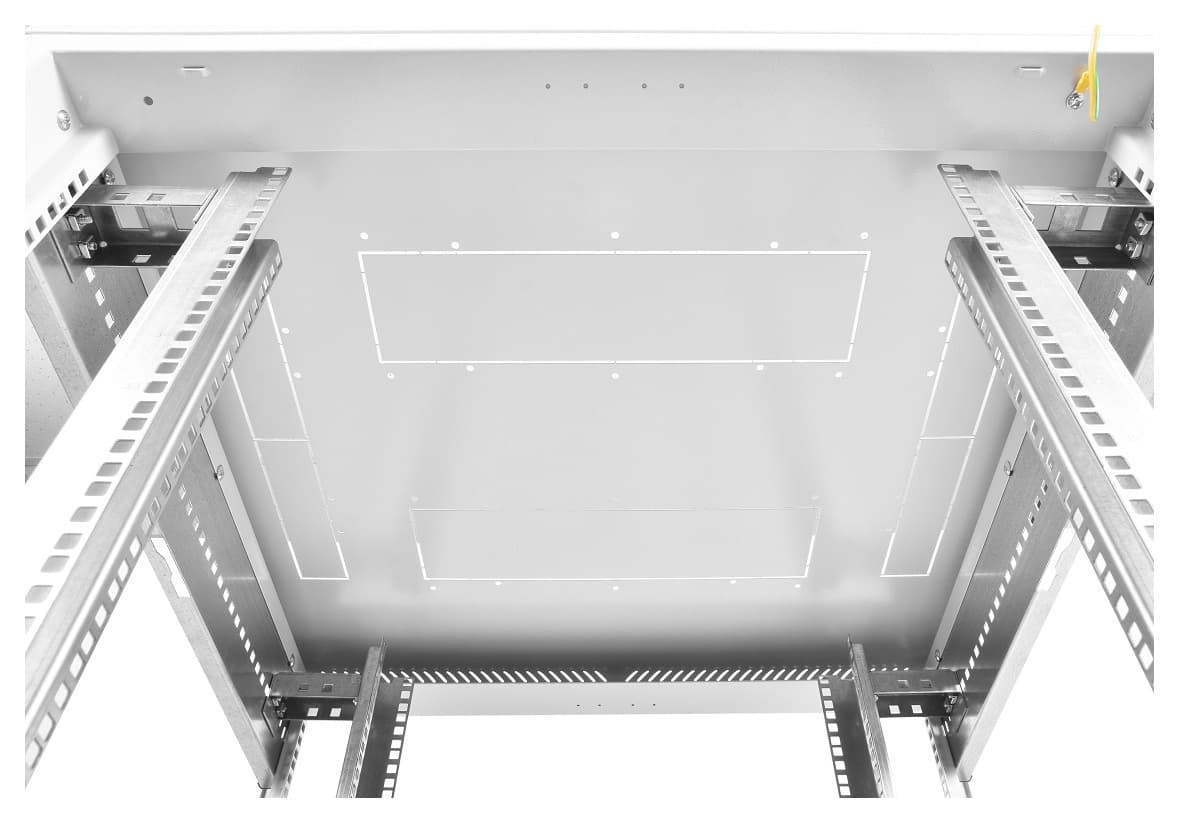 Шкаф серверный ЦМО (ШТК-М-42.8.10-4ААА) напольный 42U 800x1000мм пер.дв.перфор. задн.дв.спл.стал.лист 2 бок.пан. направл.под закл.гайки 550кг серый 855мм 134.3кг 180град. 2030мм IP20 - фото 4