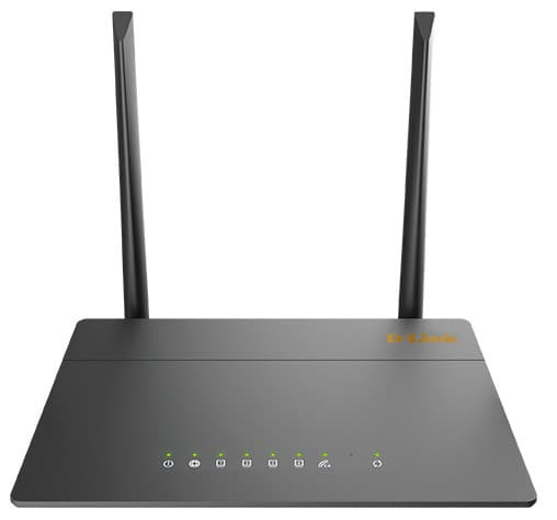 Роутер беспроводной D-Link DIR-615/GFRU (DIR-615/GFRU/R2A) N300 1000BASE-X SFP черный - фото 1