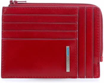 Чехол для кредитных карт Piquadro Blue Square PU1243B2R/R красный натур.кожа - фото 2