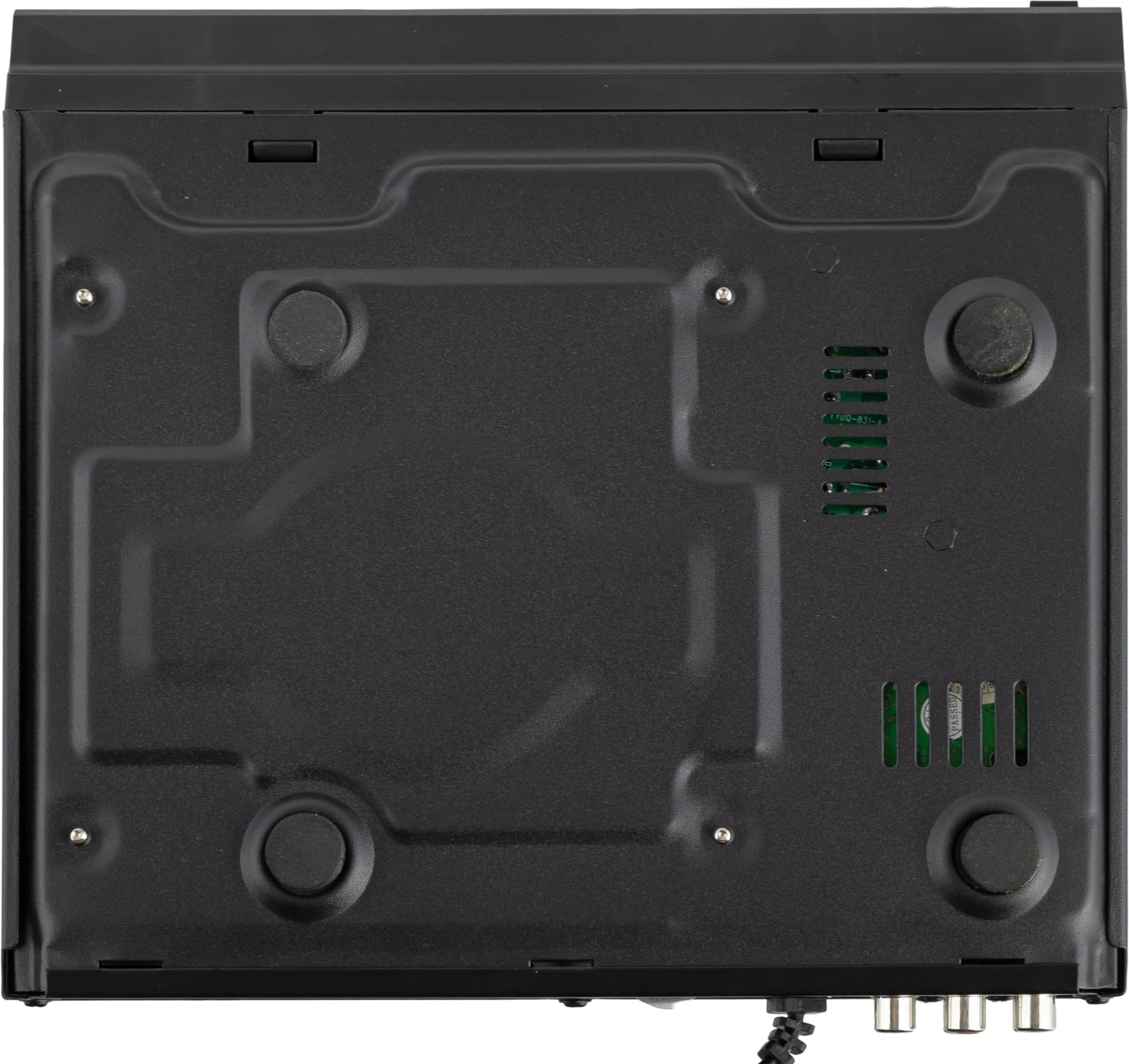Плеер DVD Hyundai H-DVD200 черный Караоке ПДУ