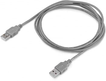 Кабель Buro USB A(m) USB A(m) 1.8м (BHP RET USB_AM18) серый (блистер) - фото 5