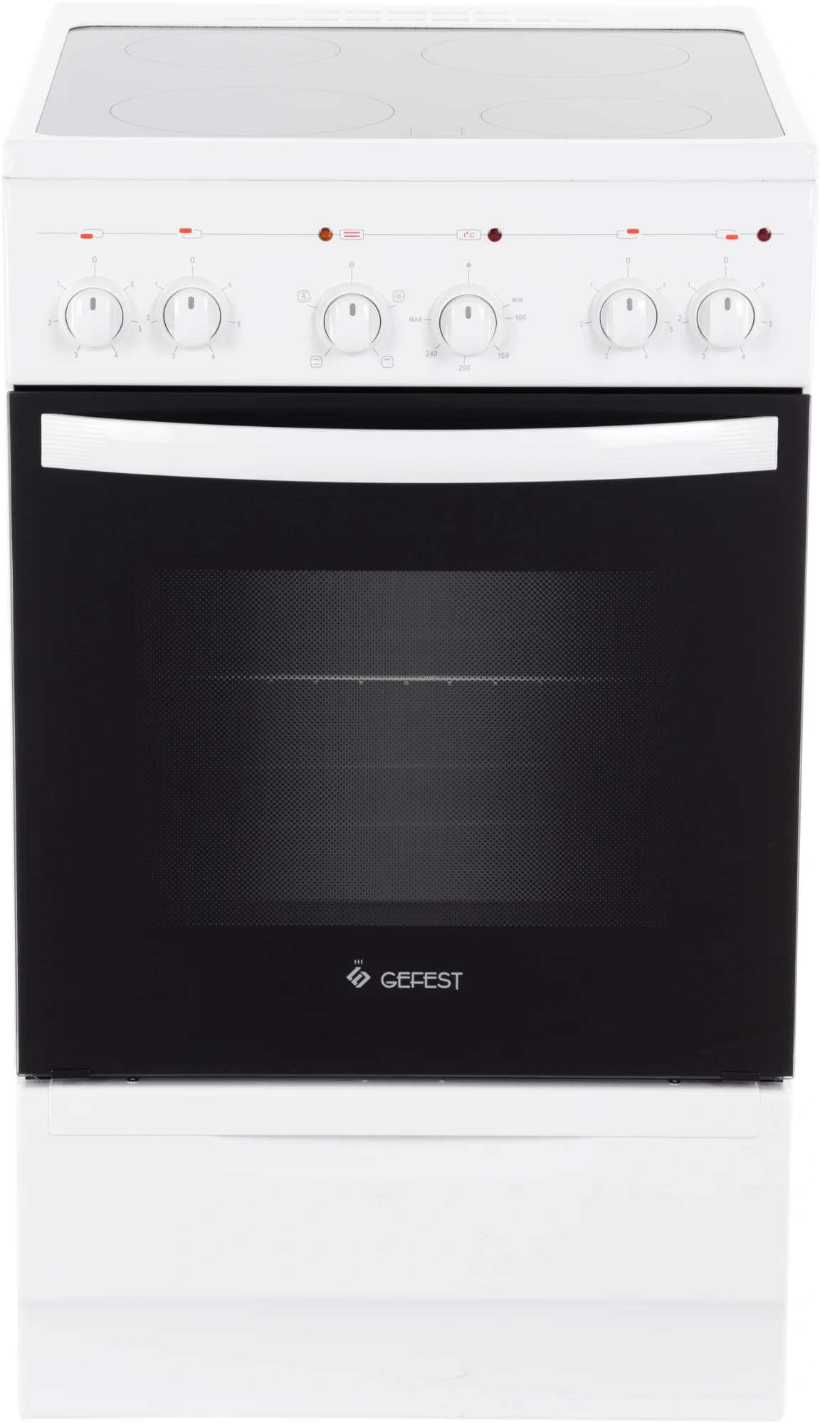 Плита Электрическая Gefest ЭП Н Д 5160-02 0095 белый стеклокерамика