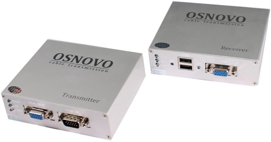 Переключатель KVM Osnovo TA-VKM/3+RA-VKM/3 (ver.2) 1xPC port - фото 4