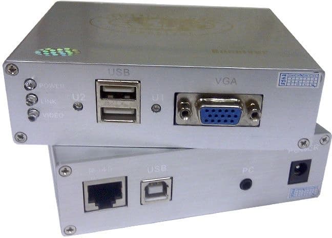 Переключатель KVM Osnovo TA-VKM/3+RA-VKM/3 (ver.2) 1xPC port
