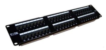 Патч-панель Lanmaster TWT-PP48UTP 19" 2U 48xRJ45 кат.5E UTP - фото 2