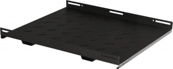 Полка стационарная Lanmaster TWT-CBB-S4-6/100 1U нагр.:100кг. 19" 350мм черный (упак.:1шт) - фото 5
