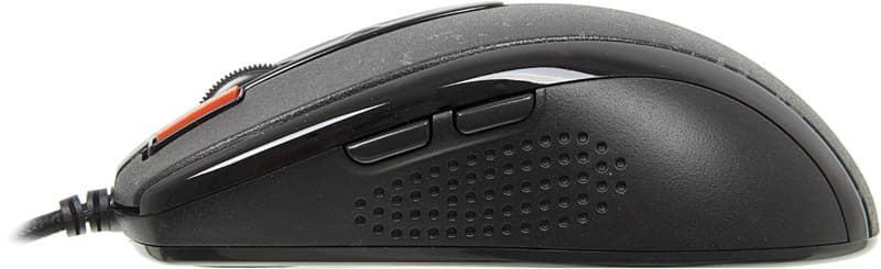 Мышь A4Tech V-Track F5 черный/рисунок оптическая 3000dpi USB 6but - фото 4