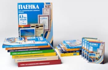 Пленка для ламинирования Office Kit 100мкм A5 (100шт) глянцевая 154x216мм PLP10620 - фото 5