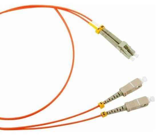 Патч-корд Lanmaster TWT-2LC-2SC/SU-2.09/125 OS1/OS2 SC дуплекс-LC дуплекс 2м