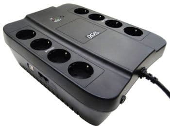 Источник бесперебойного питания Powercom Spider SPD-650U 390Вт 650ВА черный - фото 3