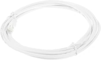 Патч-корд Lanmaster TWT-45-45-3.0-WH UTP RJ-45 вил.-вилка RJ-45 кат.5E 3м белый ПВХ (уп.:1шт) - фото 5