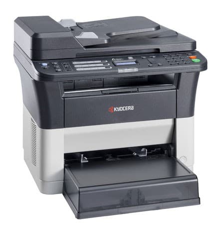 МФУ лазерный Kyocera FS-1125MFP (1102M73NX2/DZ2/RU0/RUV/RU2) A4 Duplex белый - фото 3