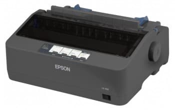 Принтер матричный Epson LX-350 (C11CC24031/C11CC24032) A4 черный - фото 5