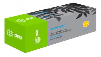 Картридж лазерный Cactus CS-PH6000C 106R01631 голубой (1000стр.) для Xerox Phaser 6000/6010 - фото 2
