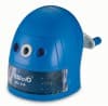 Точилка для карандашей механическая Kw-Trio 314Ablu Робот 314A-BLU 1 отверстие пластик синий - фото 3