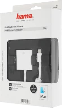 Адаптер Hama VGA (f) miniDisplayPort (m) 0.1м (00053247) - фото 2