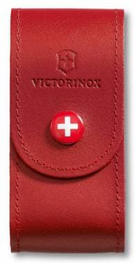 Чехол Victorinox 4.0521.1 нат.кожа петля красный без упаковки - фото 2