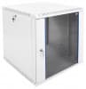 Шкаф коммутационный ЦМО ШРН-ЭКОНОМ (ШРН-Э-12.650) настенный 12U 600x650мм пер.дв.стекл 65кг серый 600мм 23.9кг 180град. 608мм - фото 3