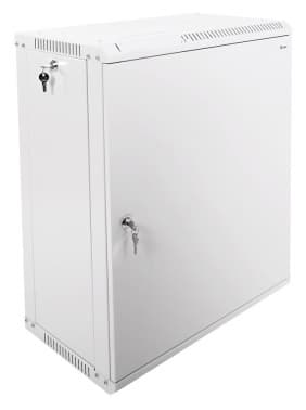 Шкаф коммутационный ЦМО ШРН-ЭКОНОМ (ШРН-Э-15.650.1) настенный 15U 600x650мм пер.дв.стал.лист 65кг серый 600мм 26.1кг 180град. 746мм - фото 2