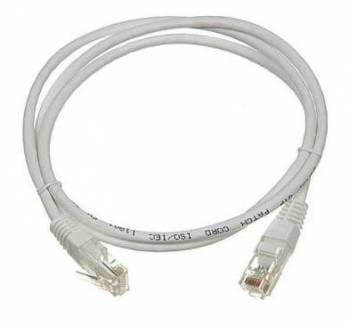 Патч-корд Lanmaster TWT-45-45-1.0/6-GY RJ-45 вил.-вилка RJ-45 кат.6 1м серый ПВХ (уп.:1шт) - фото 2