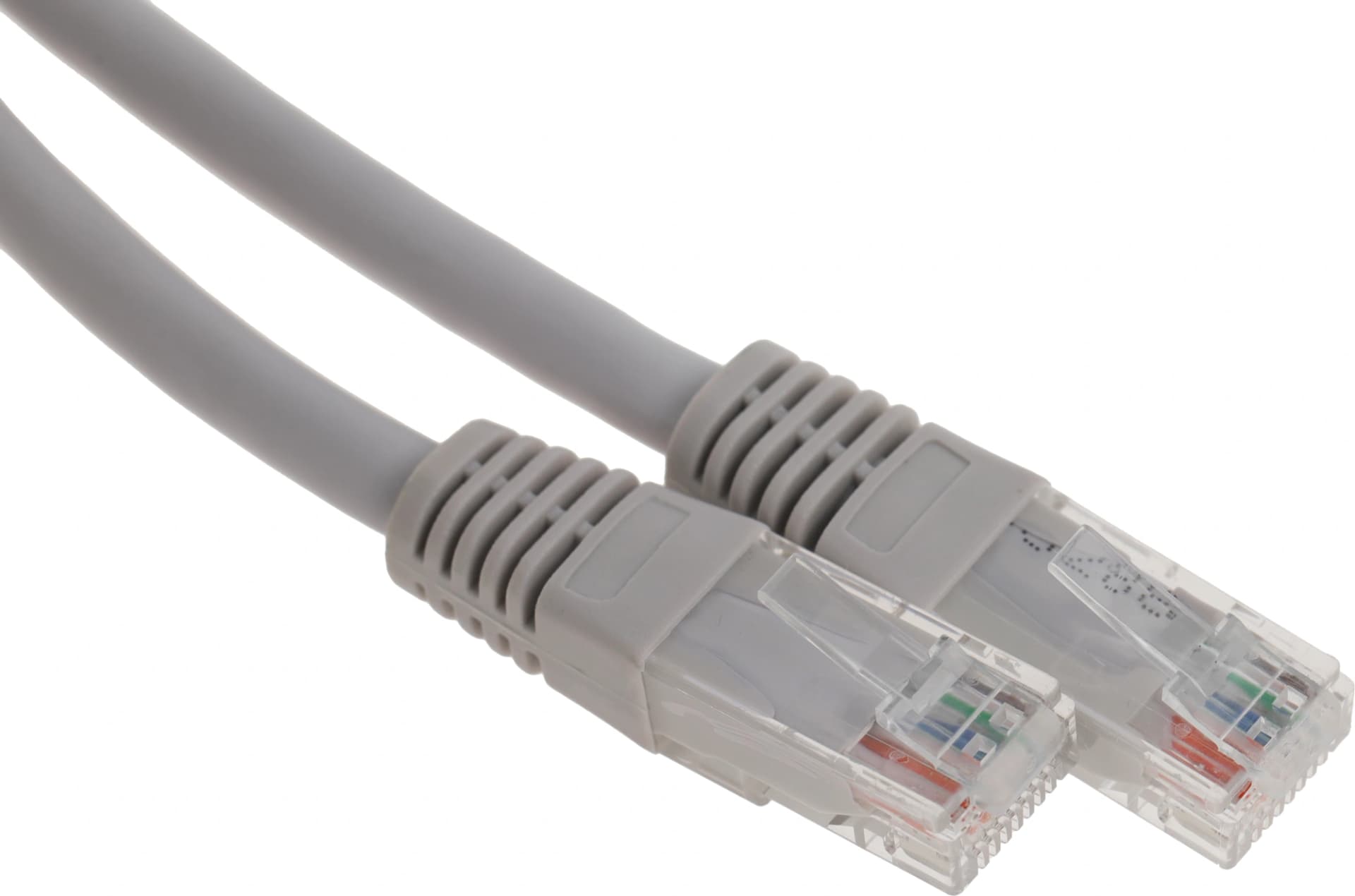 Патч-корд Lanmaster TWT-45-45-1.5/6-GY UTP RJ-45 вил.-вилка RJ-45 кат.6 1.5м серый ПВХ (уп.:1шт) - фото 1