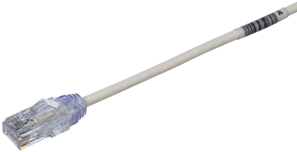 Патч-корд Panduit UTPSPL5MY UTP RJ-45 вил.-вилка RJ-45 кат.6 5м белый LSZH - фото 1