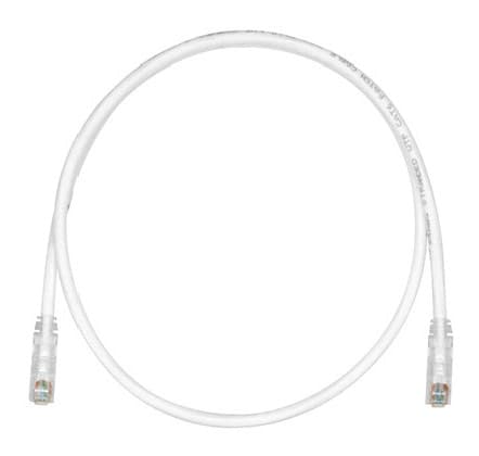 Патч-корд Panduit UTPSPL7MY UTP RJ-45 вил.-вилка RJ-45 кат.6 7м белый LSZH - фото 1