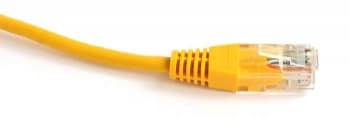 Патч-корд Lanmaster TWT-45-45-2.0-YL UTP RJ-45 вил.-вилка RJ-45 кат.5E 2м желтый ПВХ (уп.:1шт) - фото 2