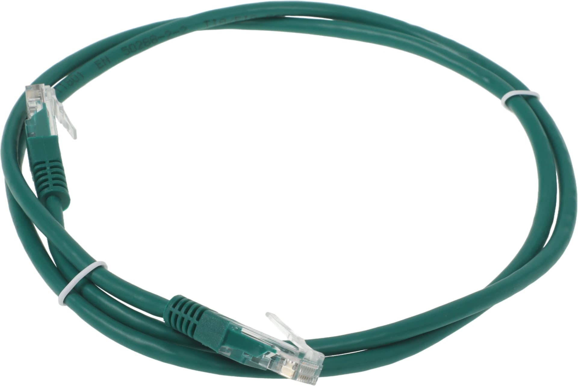 Патч-корд Lanmaster TWT-45-45-1.0-GN UTP RJ-45 вил.-вилка RJ-45 кат.5E 1м зеленый ПВХ (уп.:1шт) - фото 4