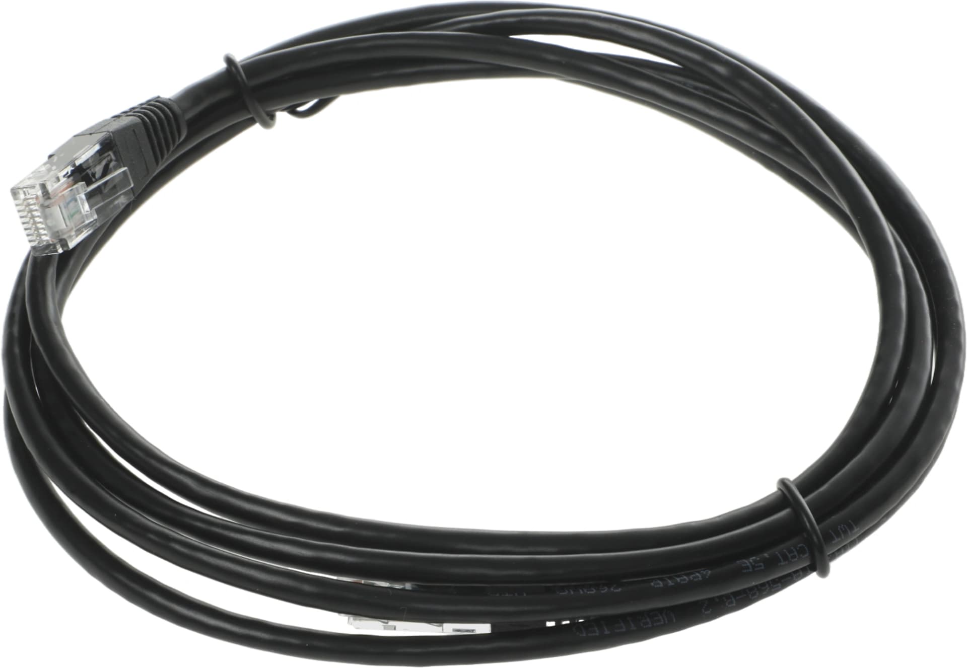 Патч-корд Lanmaster TWT-45-45-2.0-BK UTP RJ-45 вил.-вилка RJ-45 кат.5E 2м черный ПВХ (уп.:1шт) - фото 4