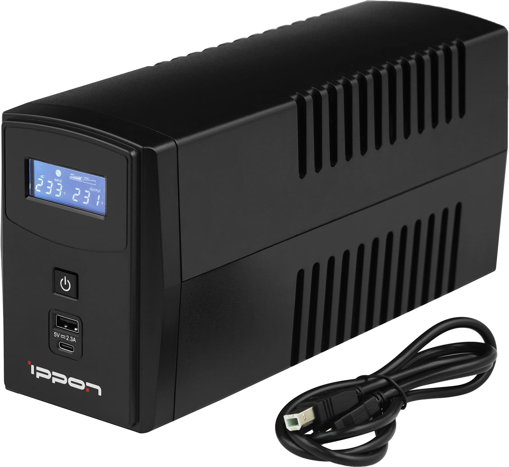 Источник бесперебойного питания Ippon Back Power Pro II Euro 650 360Вт 650ВА черный - фото 5