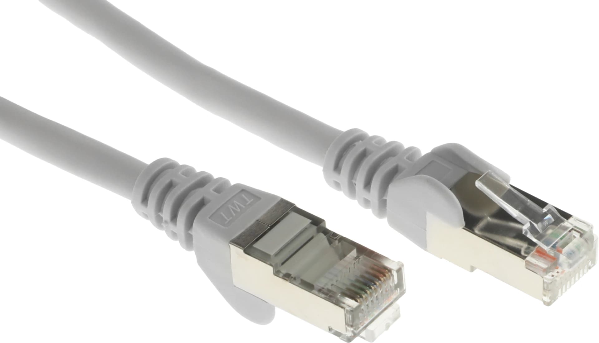 Патч-корд Lanmaster TWT-45-45-1.0/S-GY FTP RJ-45 вил.-вилка RJ-45 кат.5E 1м серый ПВХ (уп.:1шт) - фото 3