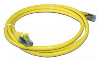 Патч-корд Lanmaster LAN-PC45/S5E-5.0-YL FTP RJ-45 вил.-вилка RJ-45 кат.5E 5м желтый LSZH (уп.:1шт) - фото 3