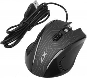 Мышь A4Tech X87 черный оптическая 2400dpi USB 8but (X87 (MAZE)) - фото 5