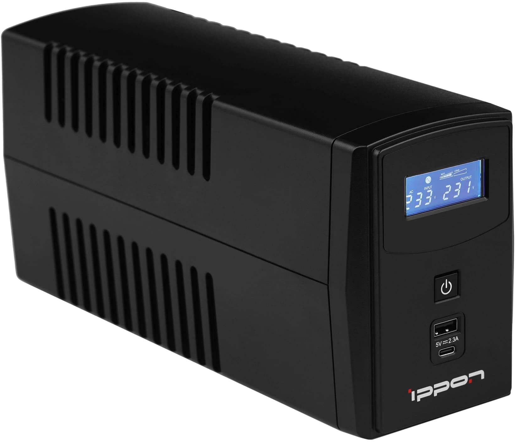 Источник бесперебойного питания Ippon Back Power Pro II 800 480Вт 800ВА черный - фото 4