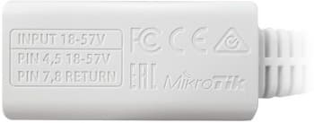 Инжектор PoE MikroTik RBGPOE 10/100/1000BASE-T - фото 5