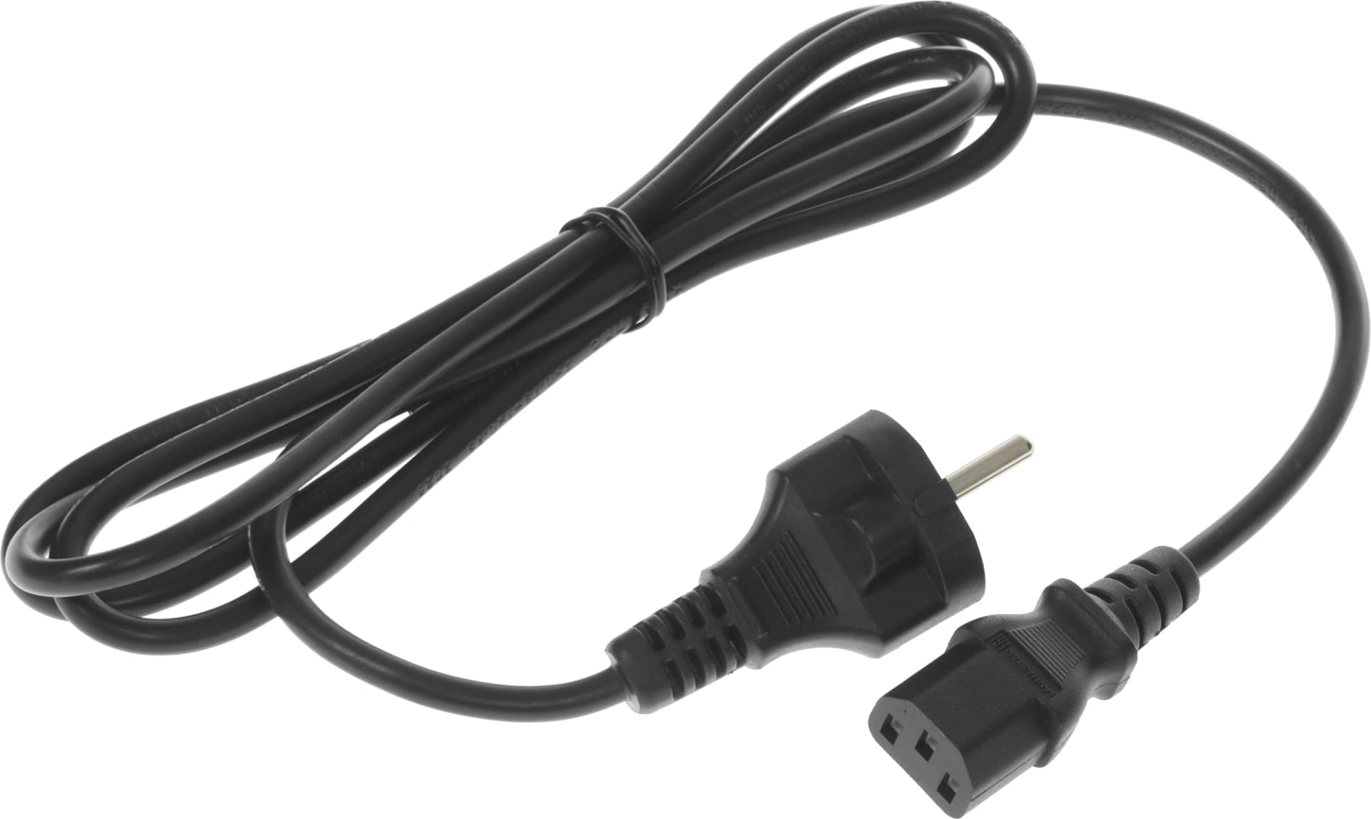 Шнур питания Lanmaster LAN-PP13/SH-1.8-BK C13-Schuko проводник.:3x0.75мм2 1.8м 220В 10А черный - фото 4