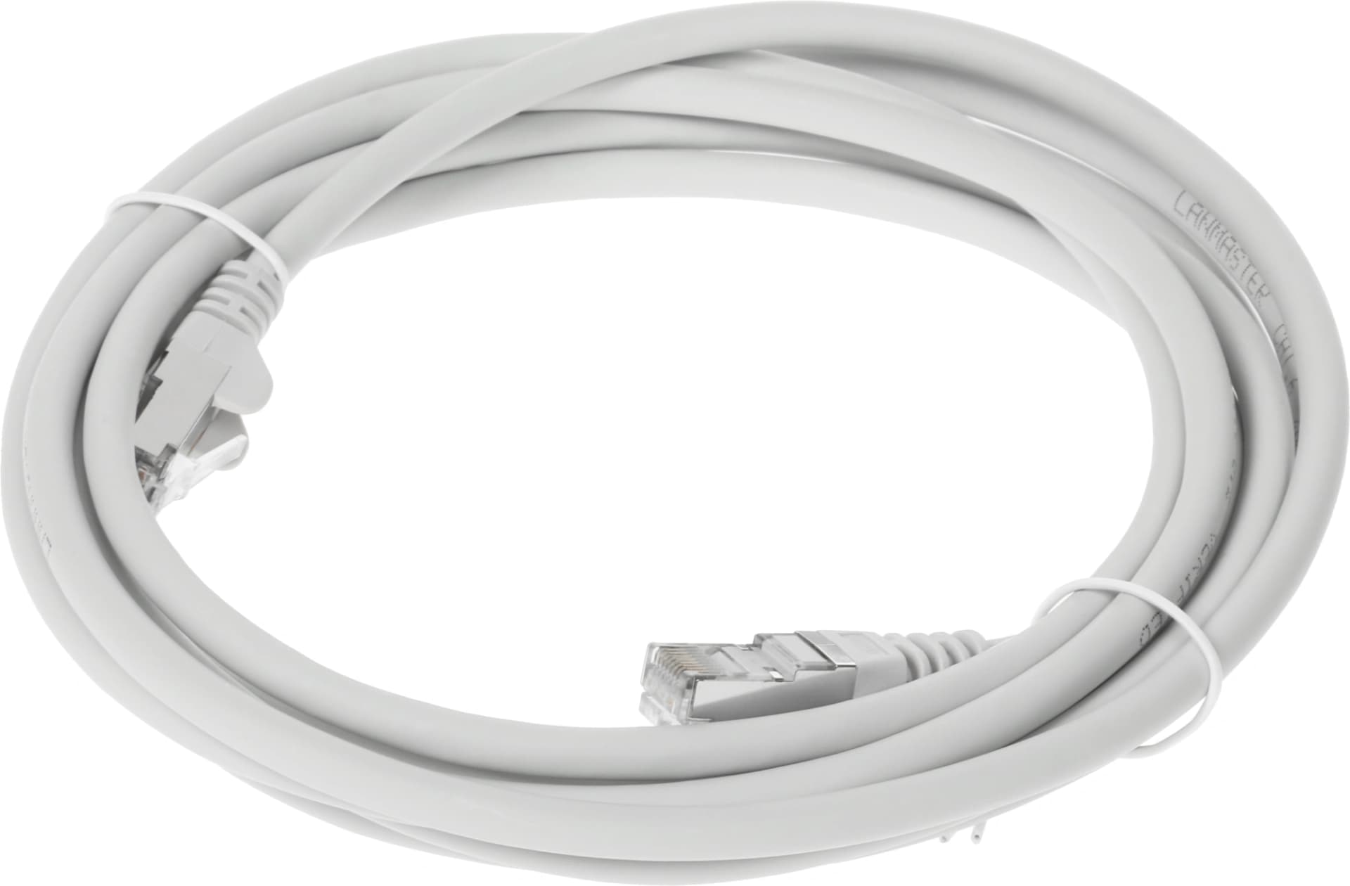 Патч-корд Lanmaster LAN-PC45/S6-3.0-GY FTP RJ-45 вил.-вилка RJ-45 кат.6 3м серый LSZH (уп.:1шт) - фото 2