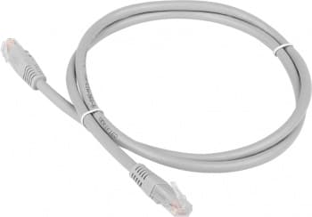 Патч-корд Lanmaster TWT-45-45-10/6-GY UTP RJ-45 вил.-вилка RJ-45 кат.6 10м серый ПВХ - фото 2