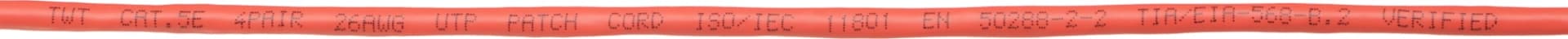 Патч-корд Lanmaster TWT-45-45-1.0-OR UTP RJ-45 вил.-вилка RJ-45 кат.5E 1м оранжевый ПВХ (уп.:1шт) - фото 4
