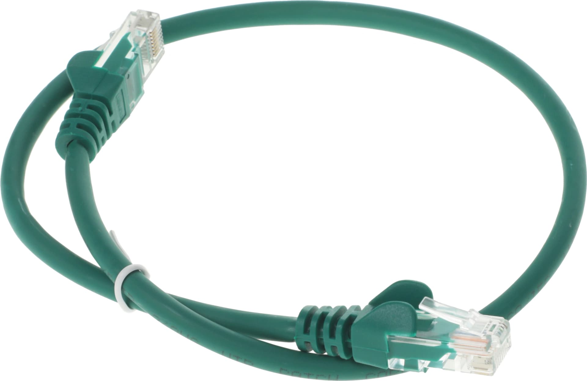 Патч-корд Lanmaster LAN-PC45/U5E-0.5-GN UTP RJ-45 вил.-вилка RJ-45 кат.5E 0.5м зеленый LSZH (уп.:1шт) - фото 4