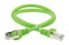 Патч-корд ITK PC02-C5EF-3M FTP RJ-45 вил.-вилка RJ-45 кат.5E 3м зеленый ПВХ (уп.:1шт) - фото 3
