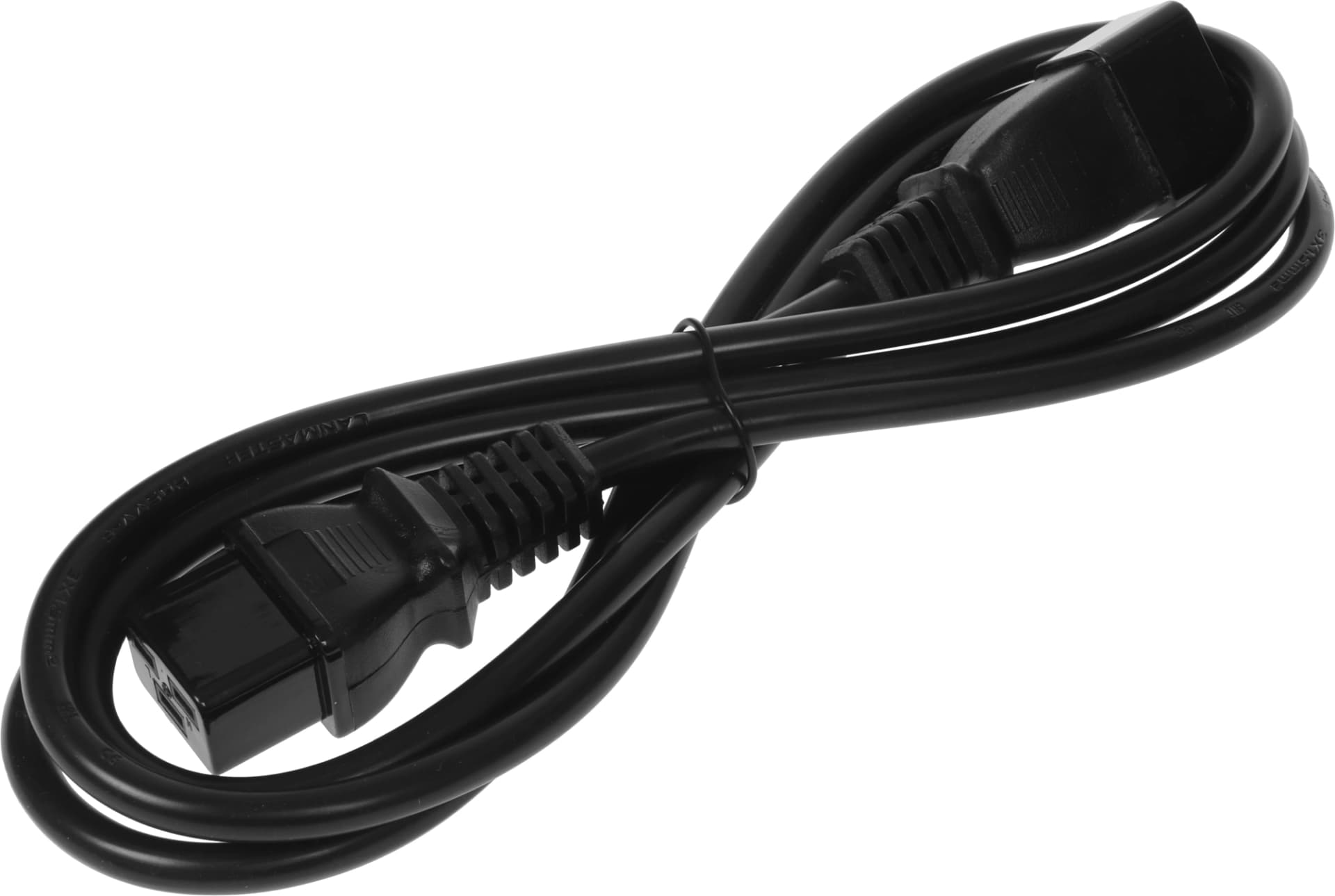 Шнур питания Lanmaster LAN-PP19/20-2.0-BK C19-C20 проводник.:3x1.5мм2 2м 220В 16А черный - фото 4