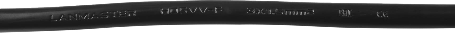 Шнур питания Lanmaster LAN-PP19/20-2.0-BK C19-C20 проводник.:3x1.5мм2 2м 220В 16А черный - фото 5