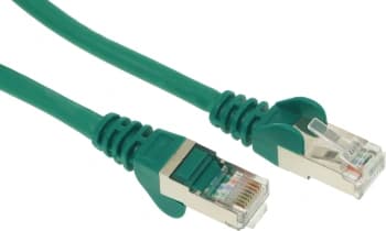Патч-корд Lanmaster LAN-PC45/S5E-5.0-GN FTP RJ-45 вил.-вилка RJ-45 кат.5E 5м зеленый LSZH (уп.:1шт) - фото 2