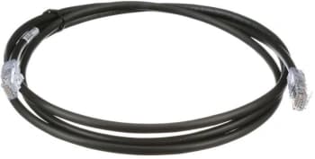Патч-корд Panduit UTP6AX3MBL UTP RJ-45 вил.-вилка RJ-45 кат.6A 3м черный ПВХ - фото 2