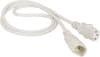 Шнур питания Lanmaster LAN-PP13/14-1.0-WH C13-С14 проводник.:3x0.75мм2 1м 220В 10А белый - фото 3